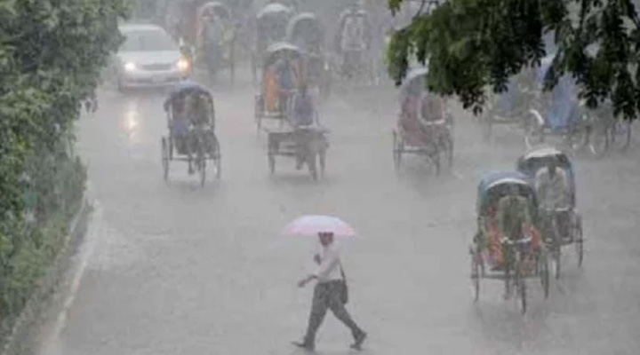 যেসব জেলায় ৬০ কিলোমিটার বেগে ঝড়-বজ্রবৃষ্টির সম্ভবনা