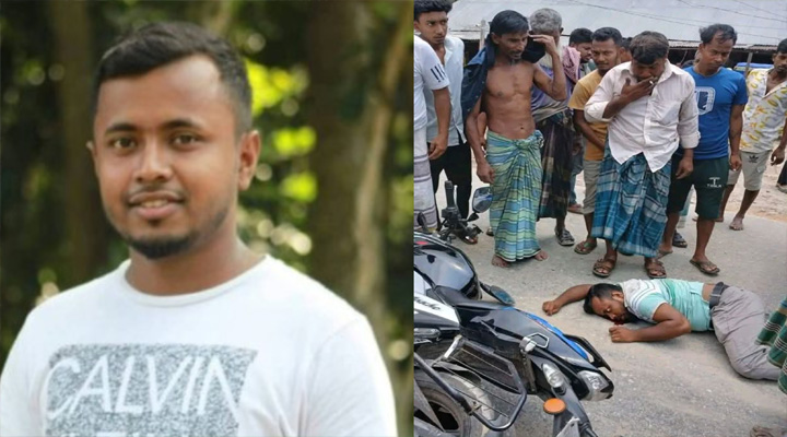ফরিদগঞ্জে বালুবাহী ট্রাকের ধাক্কায় মোটরসাইকেল আরোহী নিহত