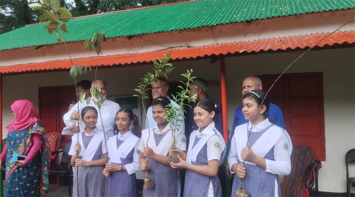 বাকৃবিতে বৃক্ষরোপণ ও চারা বিতরণ কর্মসূচি অনুষ্ঠিত