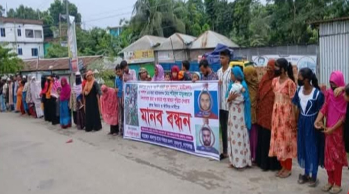 শহীদুল হত্যার বিচার চায় মুকসুদপুর: ক্ষোভে ফুঁসছে জনপদ