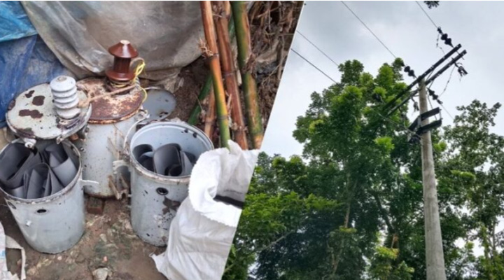 বোয়ালখালীতে সেচ পাম্পের ট্রান্সফরমার চুরি