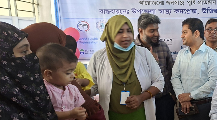 বরিশালে ৩ লাখ শিশুকে ভিটামিন ‘এ’ প্লাস ক্যাপসুল