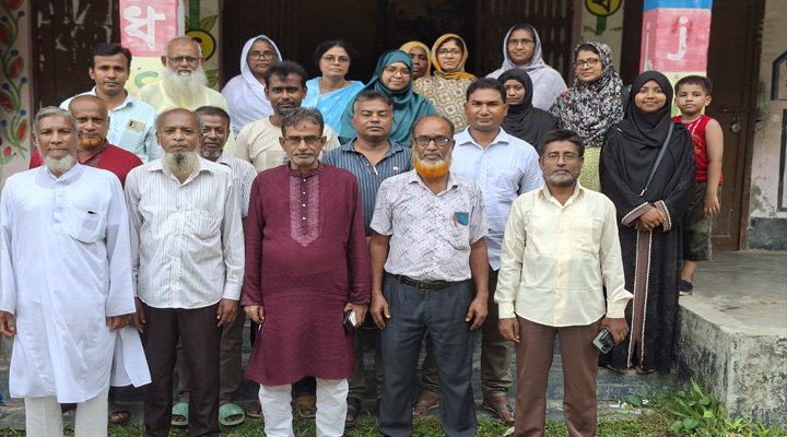 উজিরপুরে পূর্ব ধামসর সরকারি প্রাথমিক বিদ্যালয়ের সভাপতি মাসুম, সহ-সভাপতি শাহীন