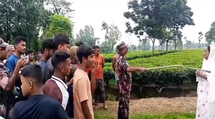 পুশইনের চেষ্টা রুখে দিল বিজিবি ও স্থানীয়রা