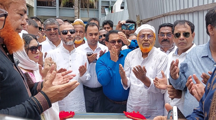 মোরেলগঞ্জে ডাকবাংলোর ভিত্তিপ্রস্তর উদ্ধোধন