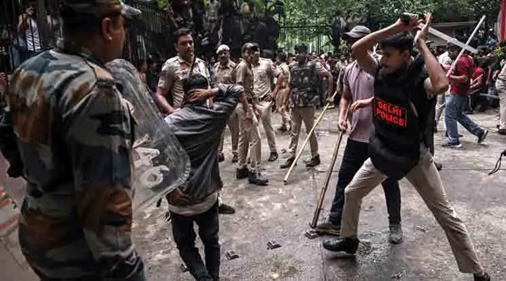 রণক্ষেত্র দিল্লি, বন্ধ ইন্টারনেট