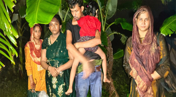 দর্শনা সীমান্তে বিএসএফের পুশইন চেষ্টা প্রতিহত বিজিবির