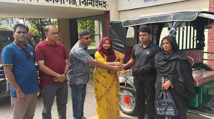 মিশকাতের পাশে নীরব দানবীর