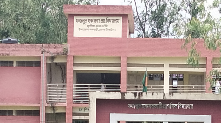 ধনবাড়ীতে বিদ্যালয়ের রাস্তা না থাকায় দুর্ভোগে শিক্ষার্থীরা