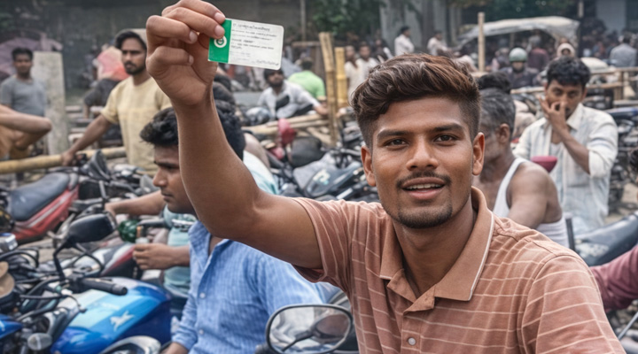 সরিষাবাড়ীতে ঝিনাই ফিলিং স্টেশনে অভিনব ‍‍`টোকেন বাণিজ্য‍‍`