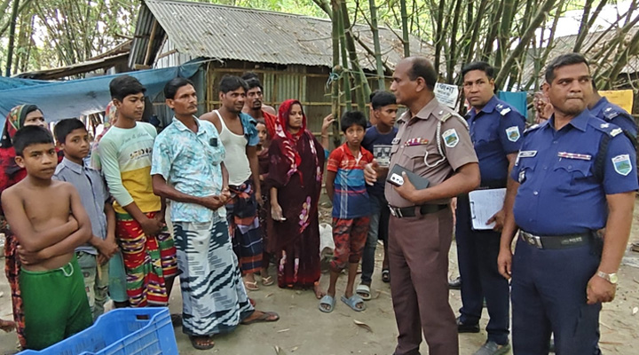 চাঁপাইনবাবগঞ্জে মাদকের বিরুদ্ধে অভিযান