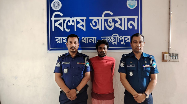রায়পুরে অটোচালক রাজিব হত্যা মামলার প্রধান আসামি গ্রেপ্তার
