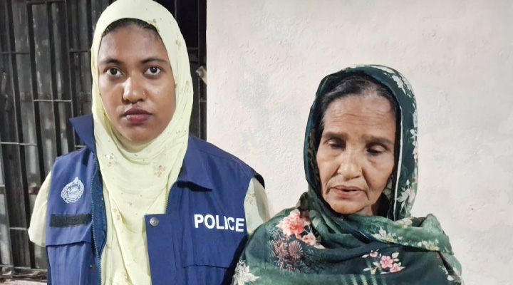 কাউখালীতে  মাদক সম্রাজ্ঞী গ্রেফতার