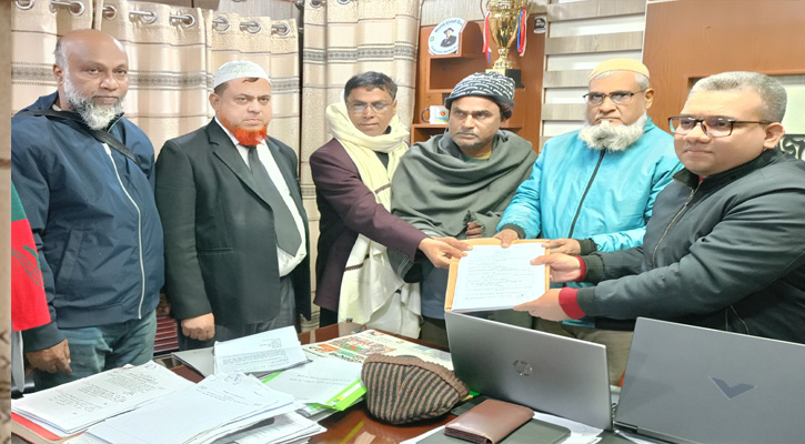 বিএনপির  মনোনীত প্রার্থী মনোনয়নপত্র জমা
