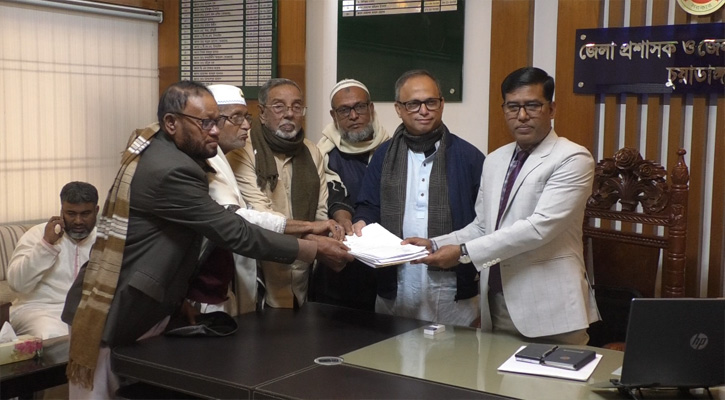 চুয়াডাঙ্গায় প্রার্থীদের মনোনয়নপত্র জমা