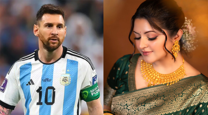 মেসির নামেই বাড়ে পরীমণির হার্টবিট