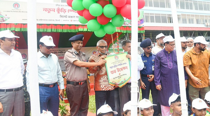 সিলেটে নতুন কুঁড়ি স্পোর্টসের উদ্বোধন করলেন শ্রমমন্ত্রী