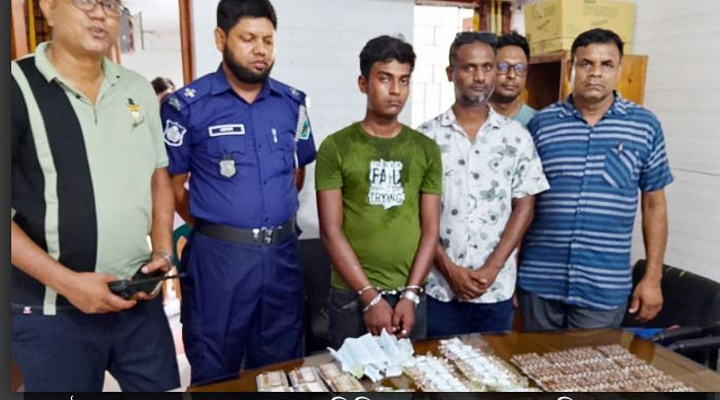 আত্রাইয়ে নেশা জাতীয়  অ্যাম্পুল ইনজেকশনসহ মাদক কারবারি গ্রেফতার