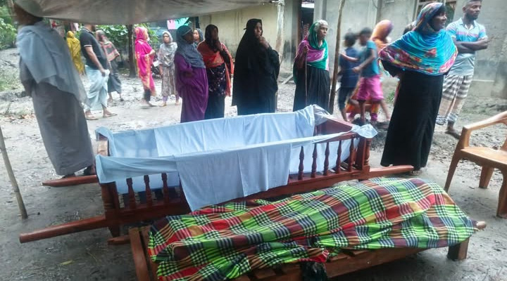 মান্দায় গোসল করতে নেমে বৃদ্ধের মৃত্যু