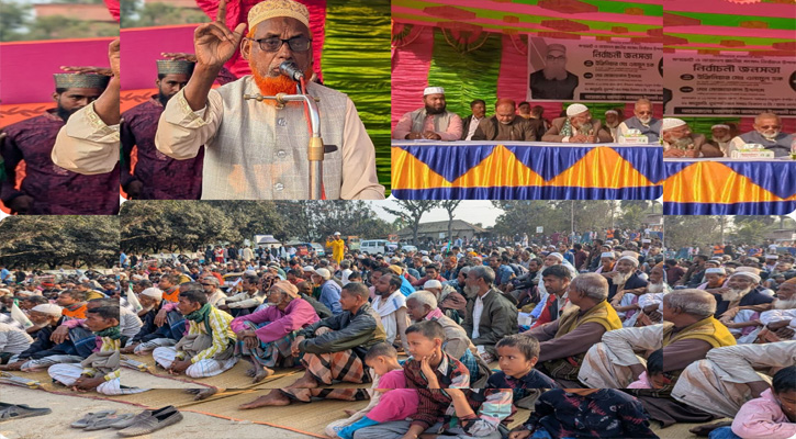 জামায়াতের প্রার্থী এনামুল হকের নির্বাচনী প্রচারণা