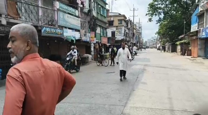 অভয়নগরে ব্যবসায়ী হত্যার আসামী গ্রেফতারের দাবীতে হরতাল চলছে