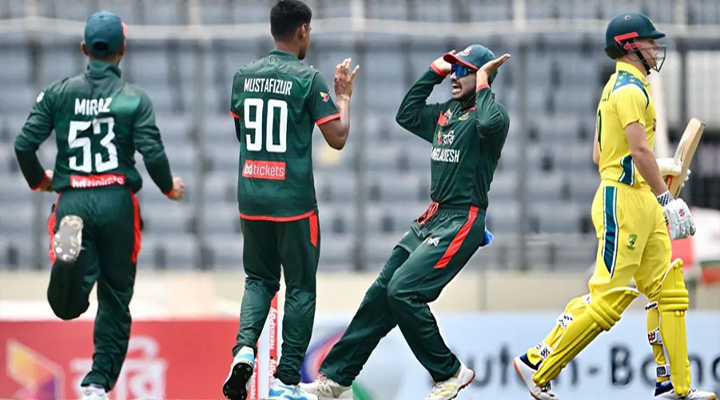 অস্ট্রেলিয়ার বিপক্ষে ঐতিহাসিক সিরিজ জয় বাংলাদেশের