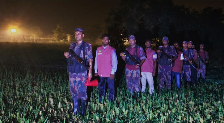পুশইন’ ঠেকাতে সীমান্তে বিজিবির টহল জোরদার