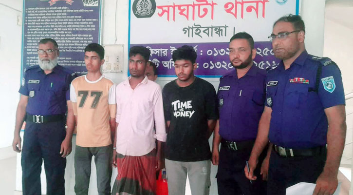 বাড়ির উঠান থেকে তুলে নিয়ে কিশোরীকে সংঘবদ্ধ ধর্ষণ, আটক ৩