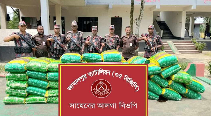 জামালপুরে বিজিবির অভিযানে ১৯১ বোতল ভারতীয় মদ ও ১,২৬০ কেজি জিরা উদ্ধার