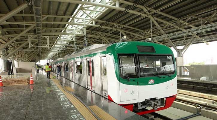 শুক্রবার থেকে মেট্রোরেলে যাত্রী সেবা বন্ধের ঘোষণা