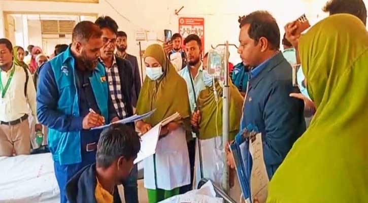 শ্রীপুর উপজেলা স্বাস্থ্য কমপ্লেক্সে দুদকের অভিযান