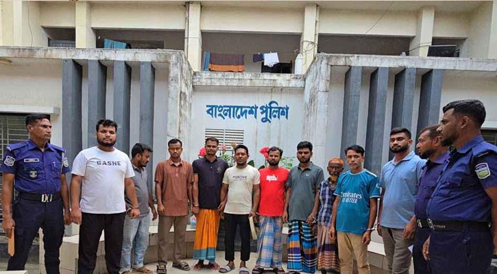 ভালুকায় ছাত্রলীগের ঝটিকা মিছিলের ঘটনায় ৯ জন গ্রেপ্তার